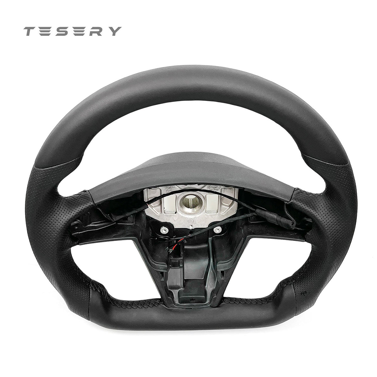 Round Steering Wheel Replacement for Tesla Model S / X 2021-2025