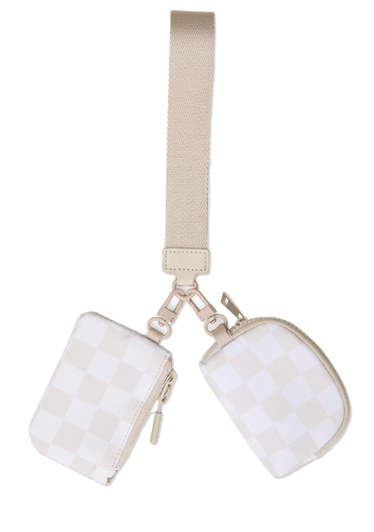 Checker Wristlet
