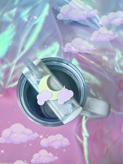 Kawaii Moon H2.0 Cup Topper 40oz | 30oz | 20 oz