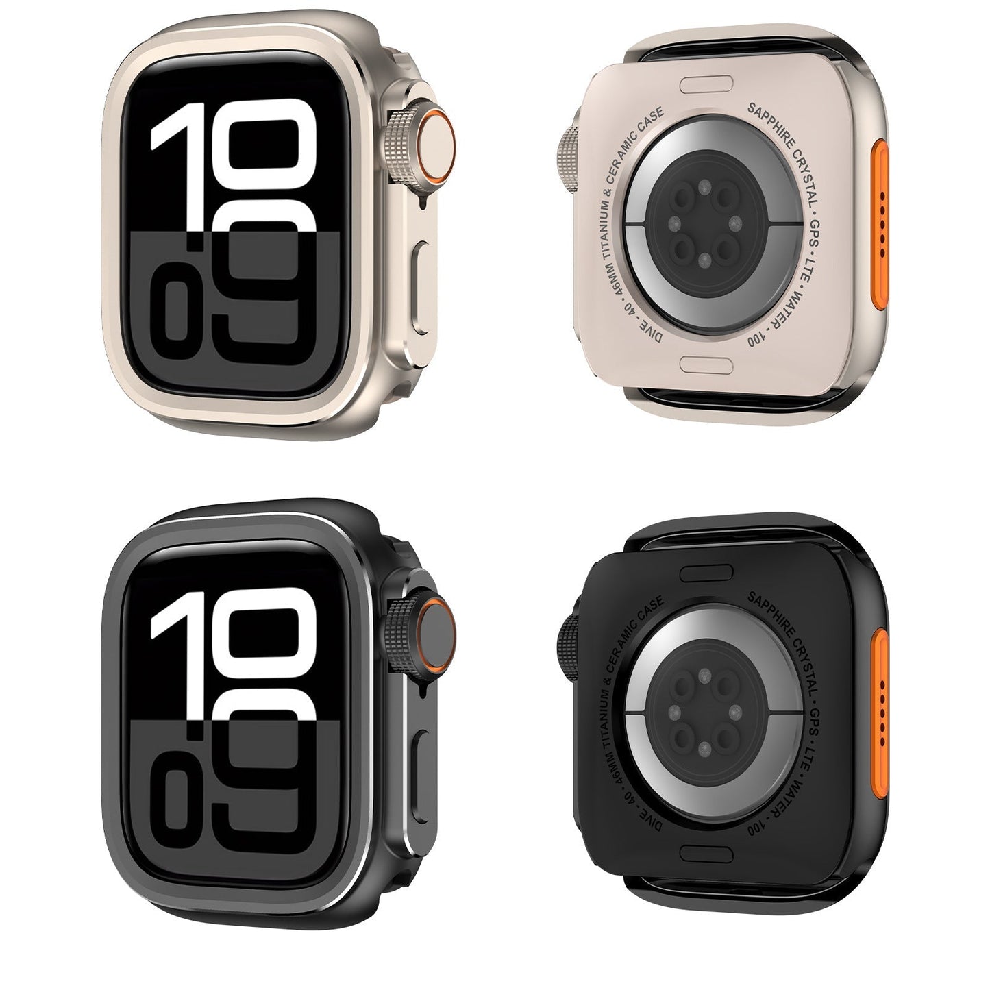 Turn-To-Ultra Dedicated Metal Watch Case For Apple Watch, A Protective Case For Watches