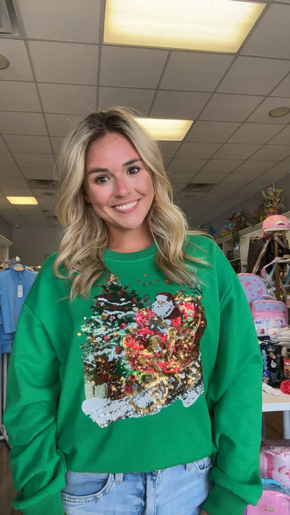 Preorder 11/5 : Santa Sleigh Pullover