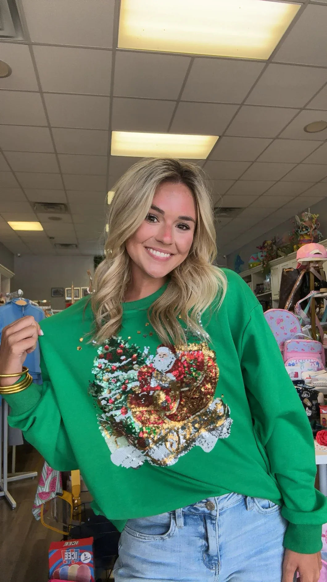 Preorder 11/5 : Santa Sleigh Pullover