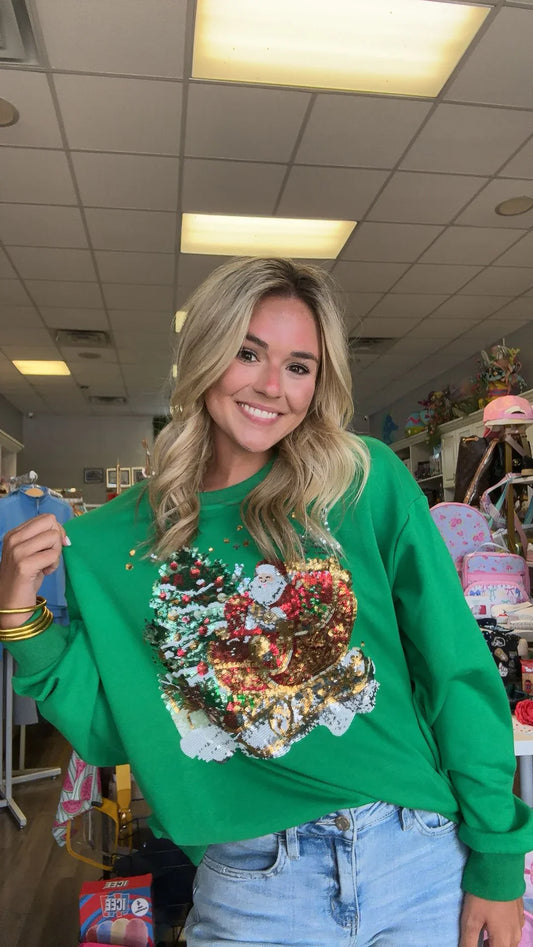 Preorder 11/5 : Santa Sleigh Pullover