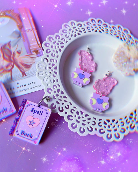 Cutie Cauldron Earrings