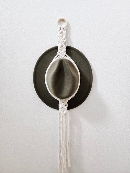 Macrame Hat Hanger - Single