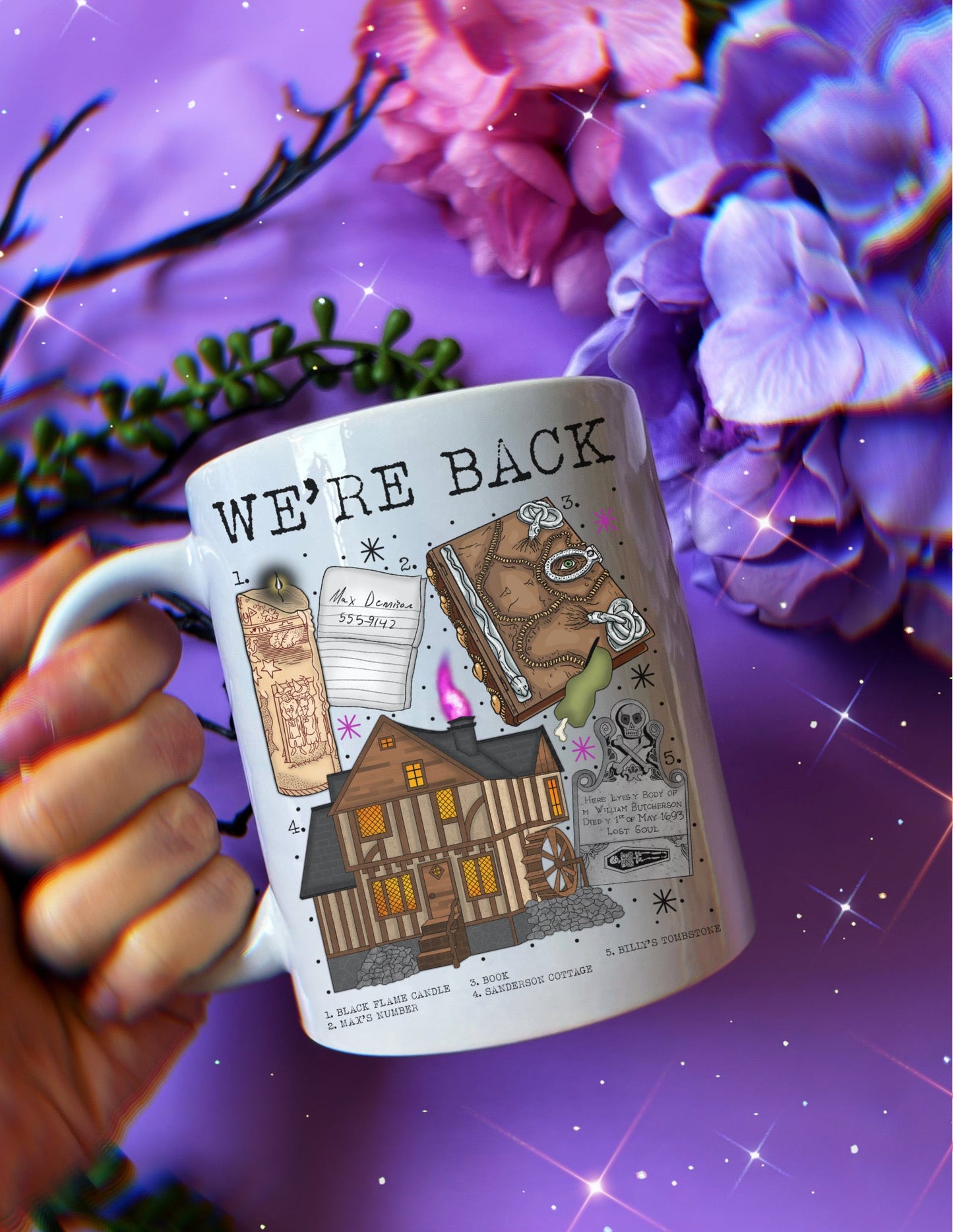 Sister Witches We're Back Mug  12oz