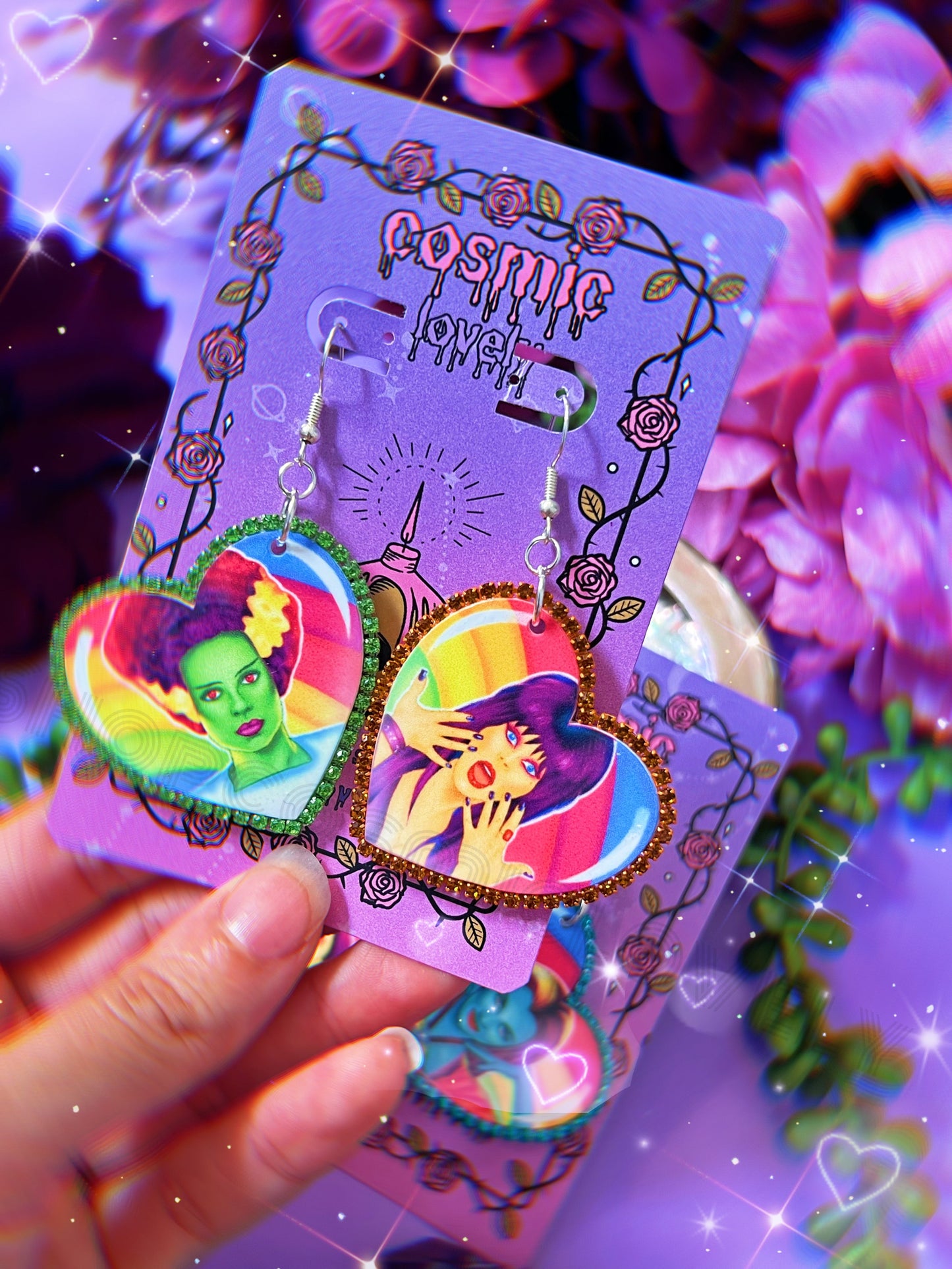 Spooky Lisa Babe Earrings