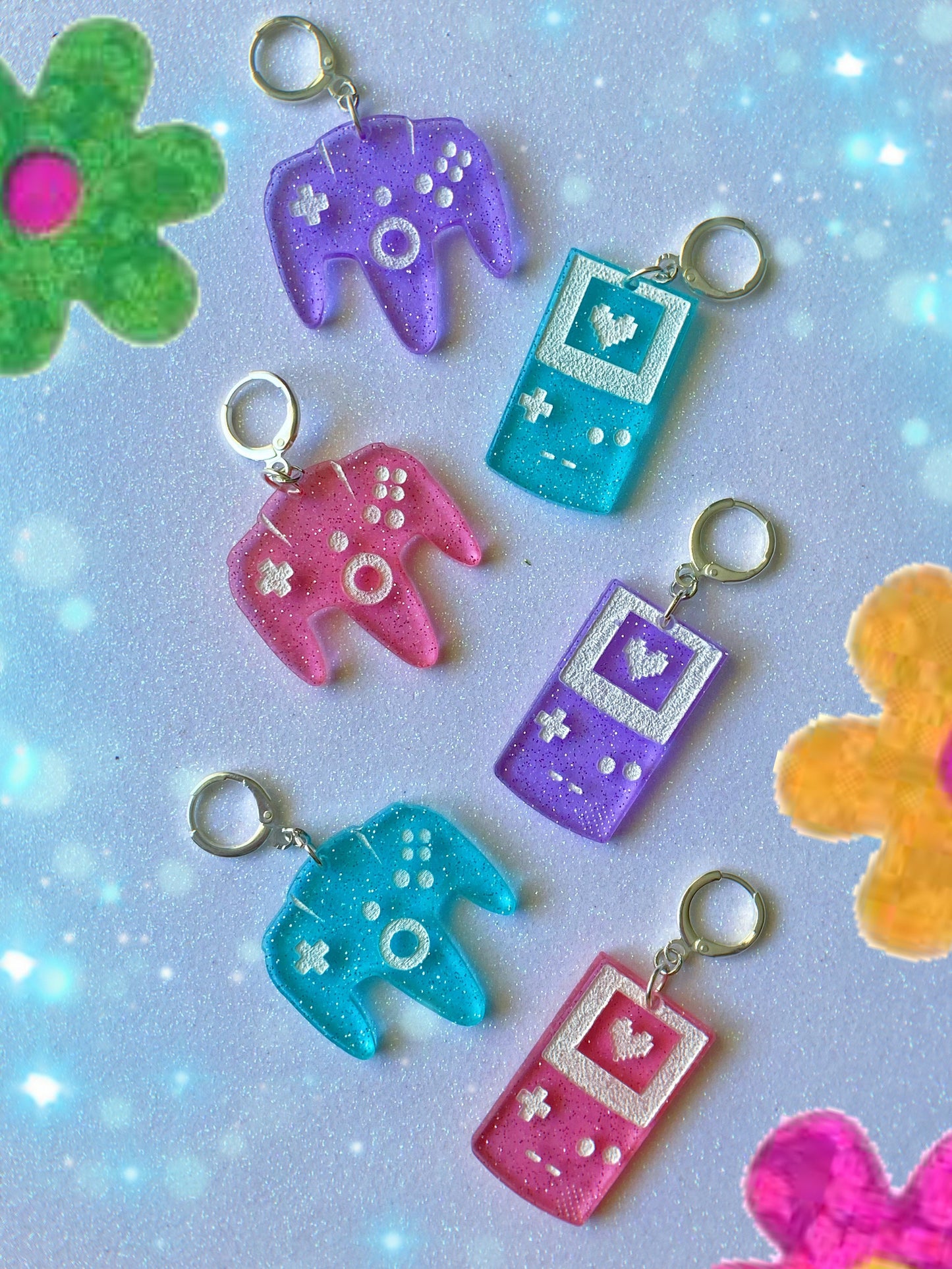 90s Game Controller Earrings