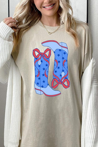 American Cowgirl Boots Graphic Plus Tee