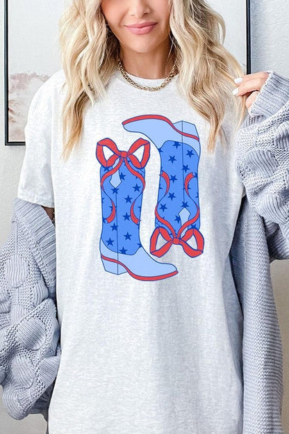 American Cowgirl Boots Graphic Plus Tee