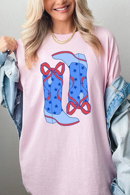 American Cowgirl Boots Graphic Plus Tee