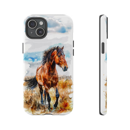 WATERCOLOR HORSE | Tough Phone Case