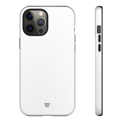 ALL WHITE | Tough Phone Case