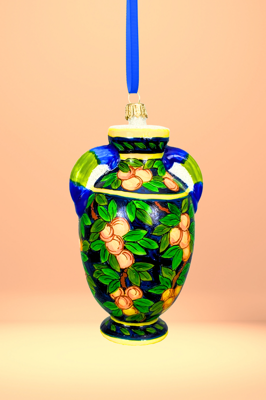 Sorrento Vase Polish Glass Ornament
