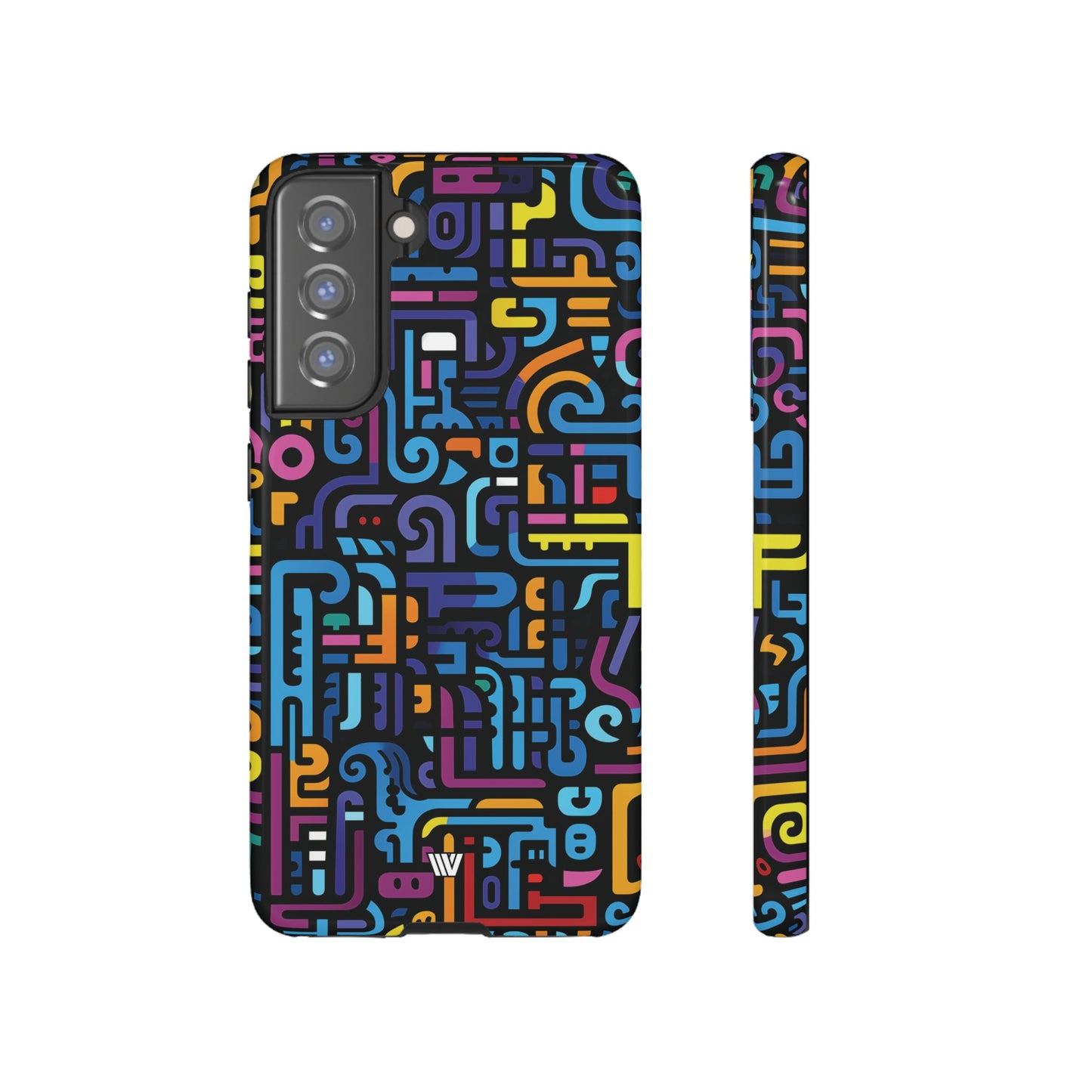 NEON GLYPHS | Tough Phone Case