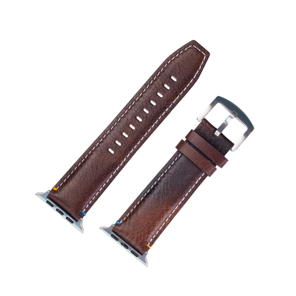 Leather Band for Apple Watch | Dual-Layer Nubuck Comfort