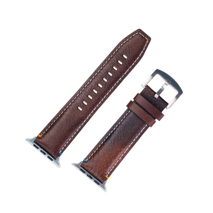Leather Band for Apple Watch | Dual-Layer Nubuck Comfort