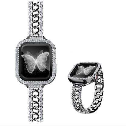 Bling Diamond Band Compatible for Apple Watch