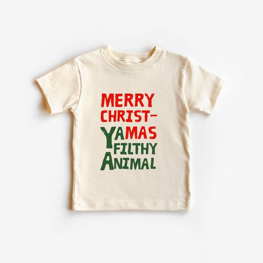Merry Christmas Ya Filthy Animal