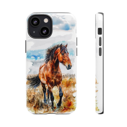 WATERCOLOR HORSE | Tough Phone Case