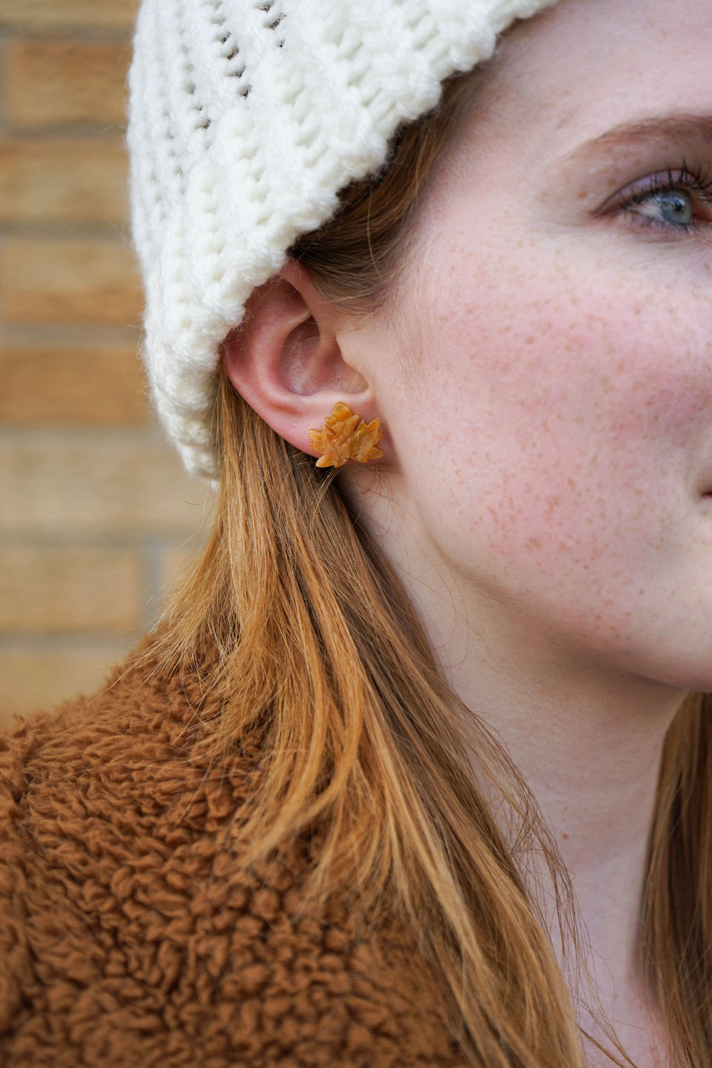 Maple Leaf Studs - Fall Leaves