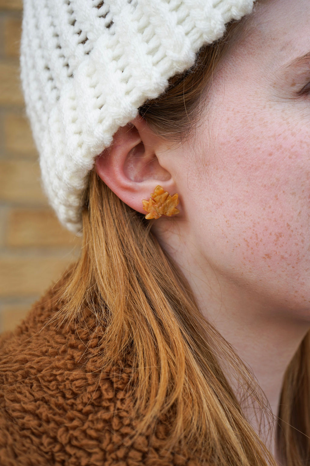 Maple Leaf Studs - Fall Leaves