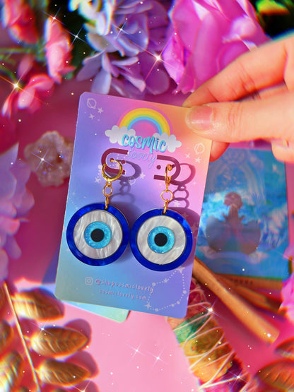 Evil Eye Earrings