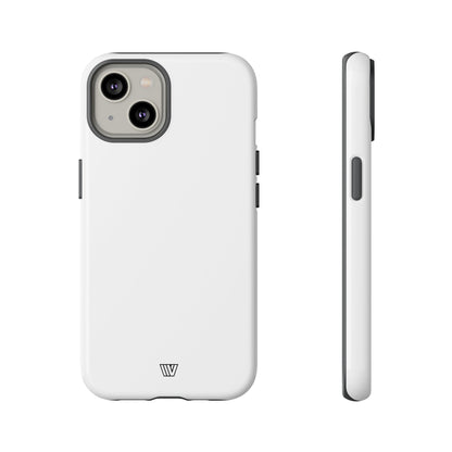 ALL WHITE | Tough Phone Case