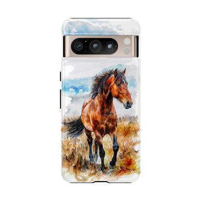 WATERCOLOR HORSE | Tough Phone Case