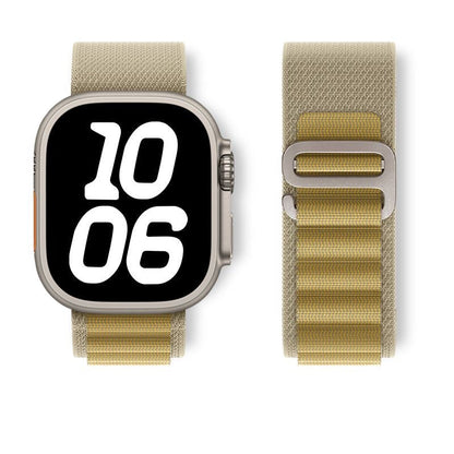 Stretch Alpine Loop Band for Apple Watch – Nylon D-Hook Strap