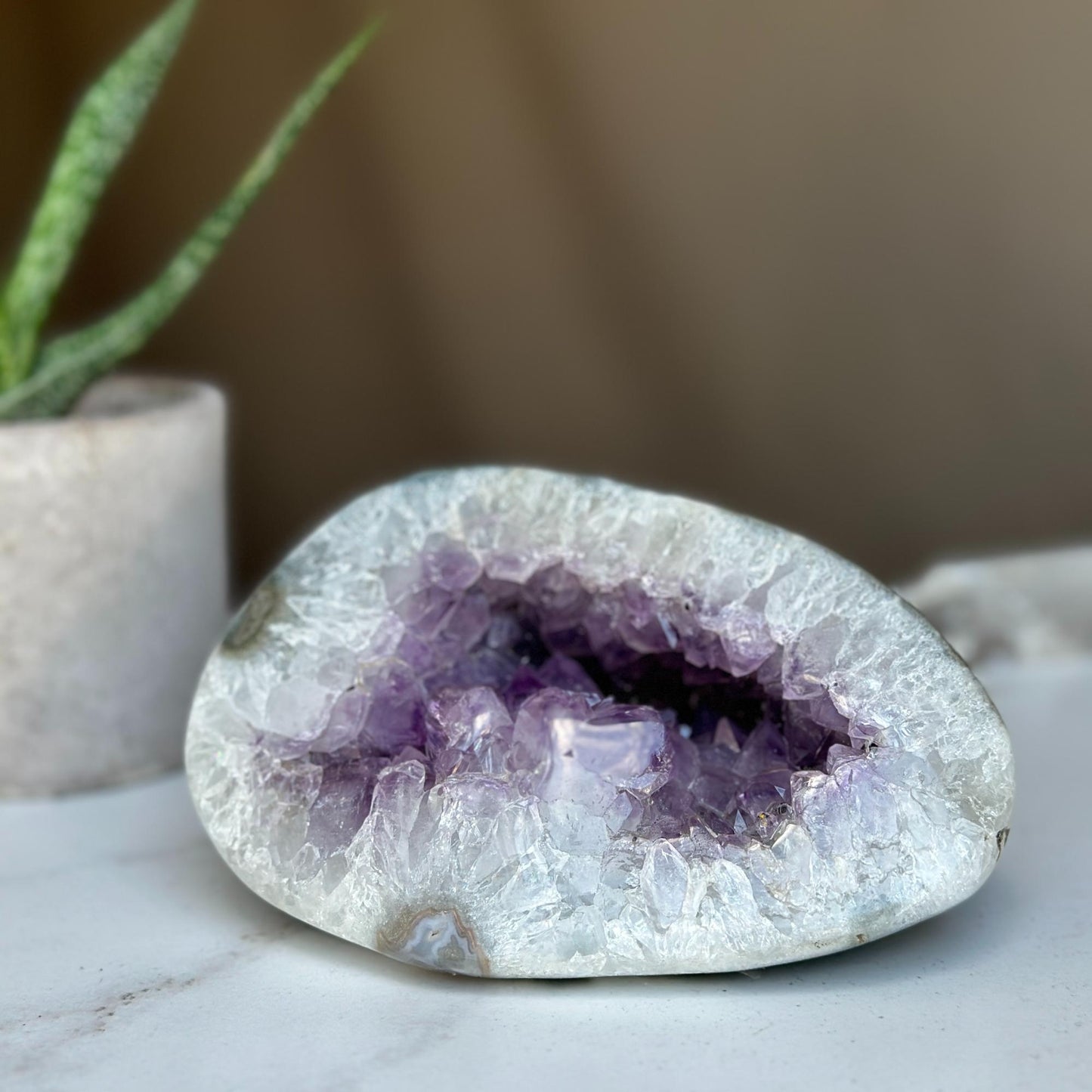 Amethyst cave, amazing small cave geodes, amethysts crystals for decoration, healing crystals