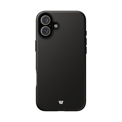 JET BLACK | Tough Phone Case