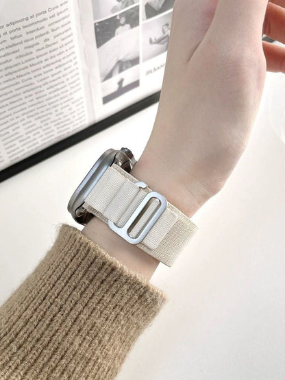 Stretch Alpine Loop Band for Apple Watch – Nylon D-Hook Strap