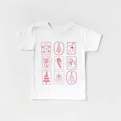 Christmas Doodle Stamps