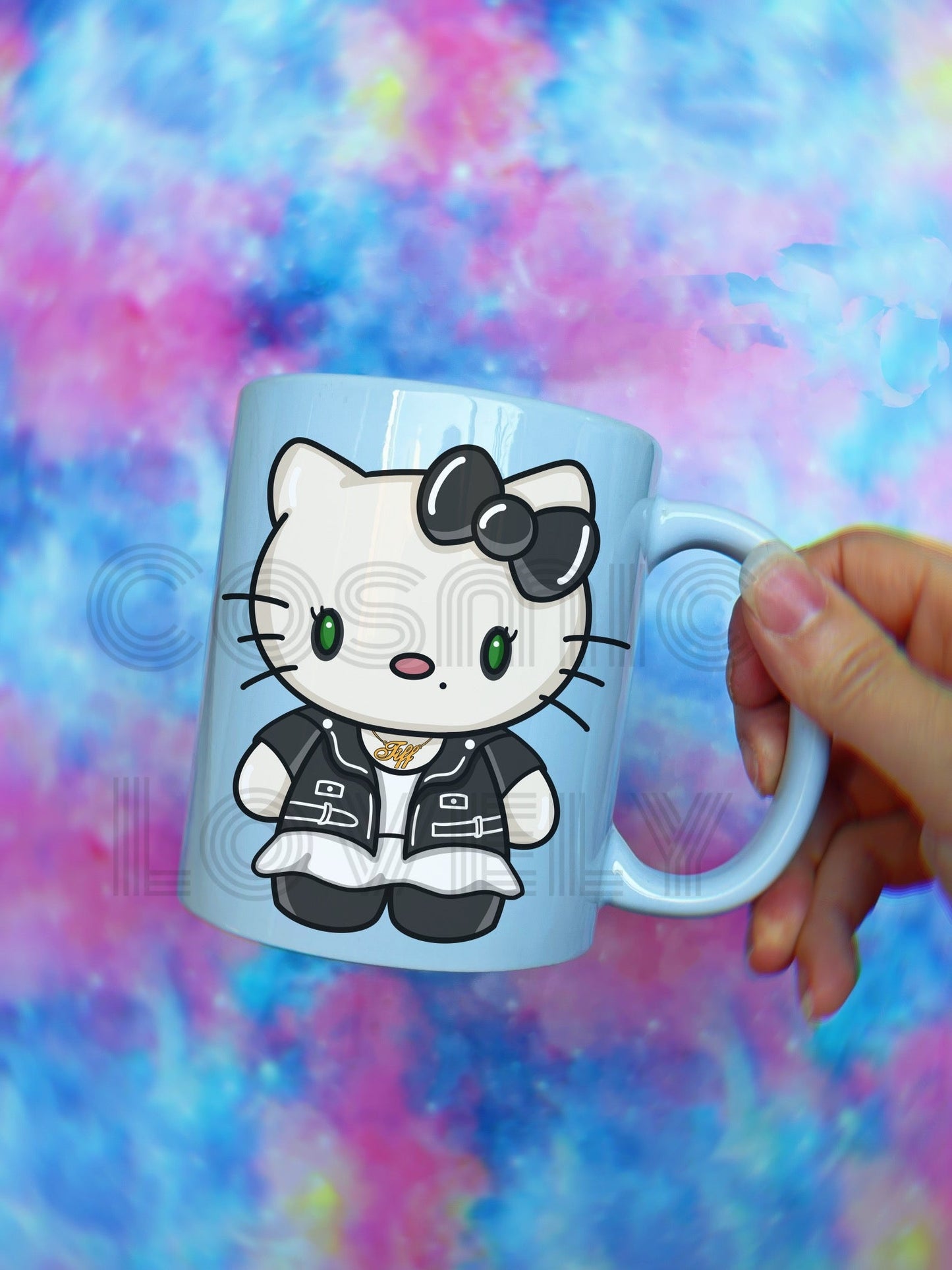 Tiff H Kitty 12oz Mug