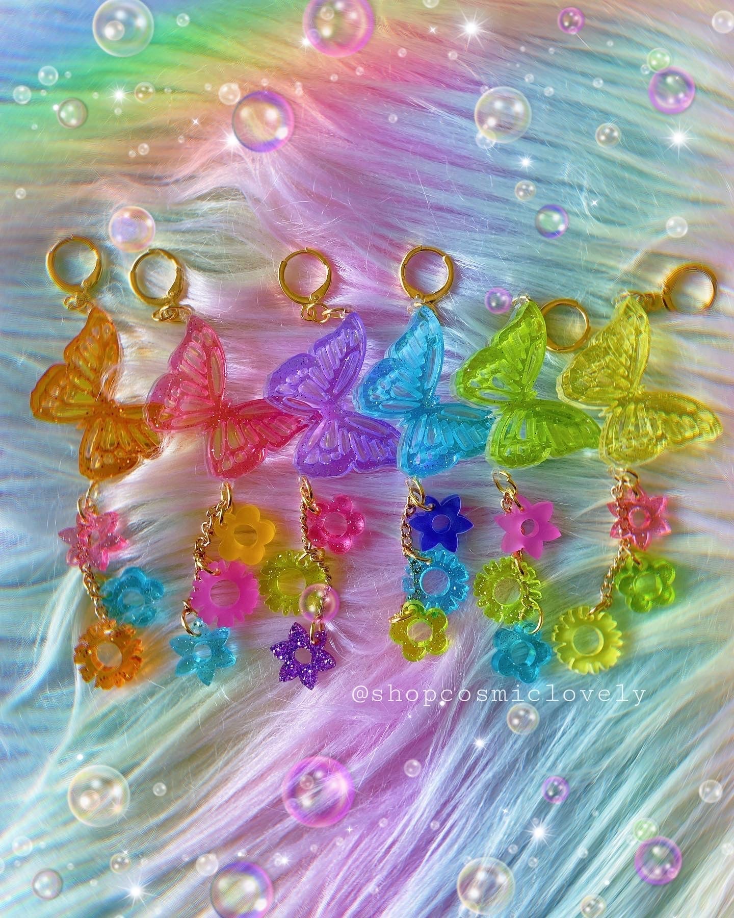 Candy Butterfly Earrings