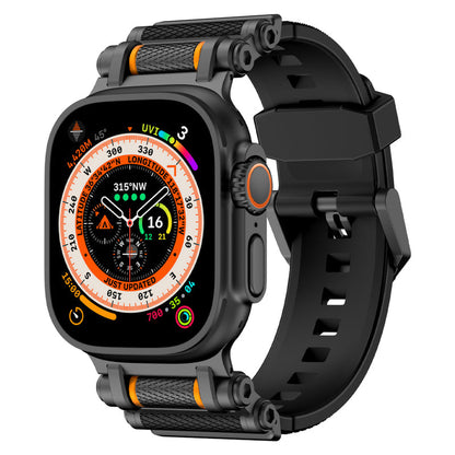 Tactical Destiny Gear Rotating Silicone Band For Apple Watch