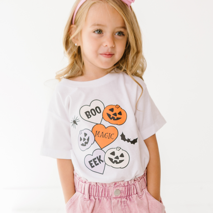 Candy Hearts Halloween Tee