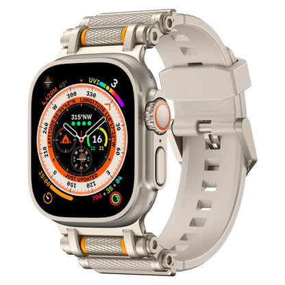Tactical Destiny Gear Rotating Silicone Band For Apple Watch