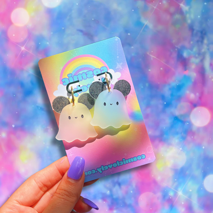 Halloween Costume Ghostie Earrings