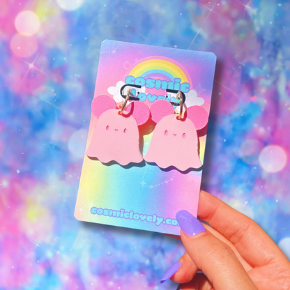 Halloween Costume Ghostie Earrings