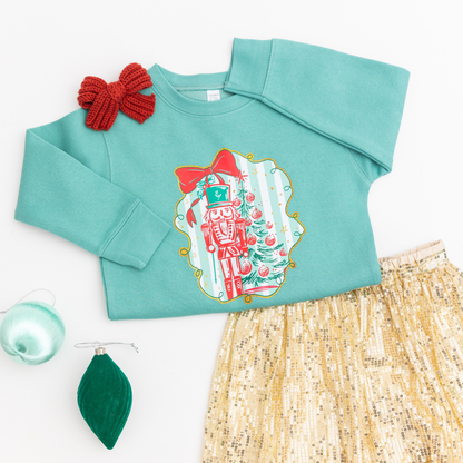 Nutcracker Bow Sweatshirt
