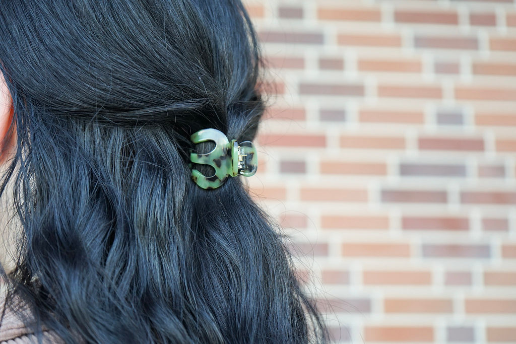 Claire Hair Claw Trio - Olive Tortoise, Blonde Tortoise, and Tortoise