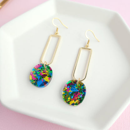 Mila Earrings - Mermaid