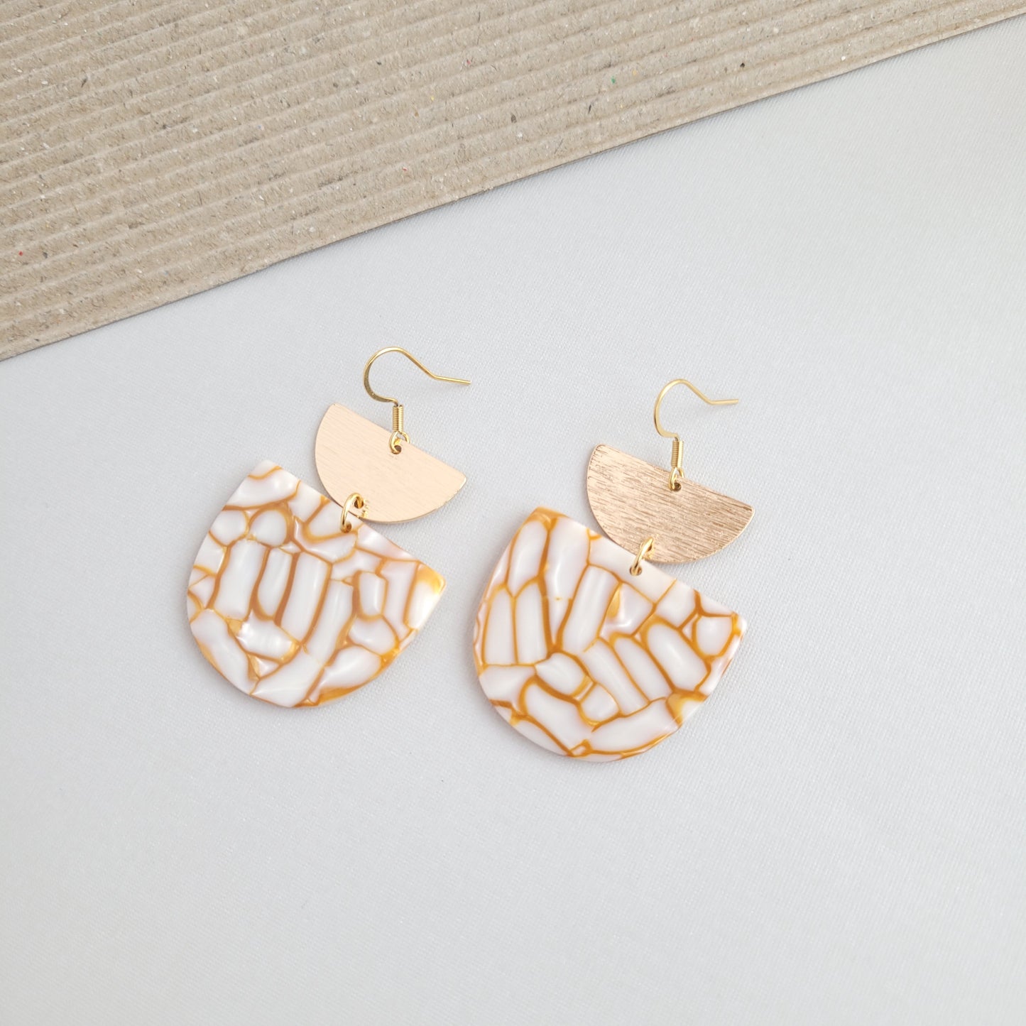 Harper Earrings - Pumpkin Spice