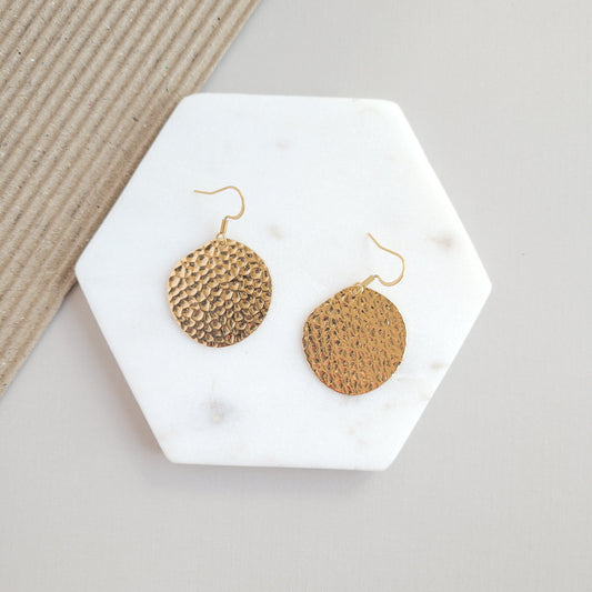 Lucia Earrings - Gold
