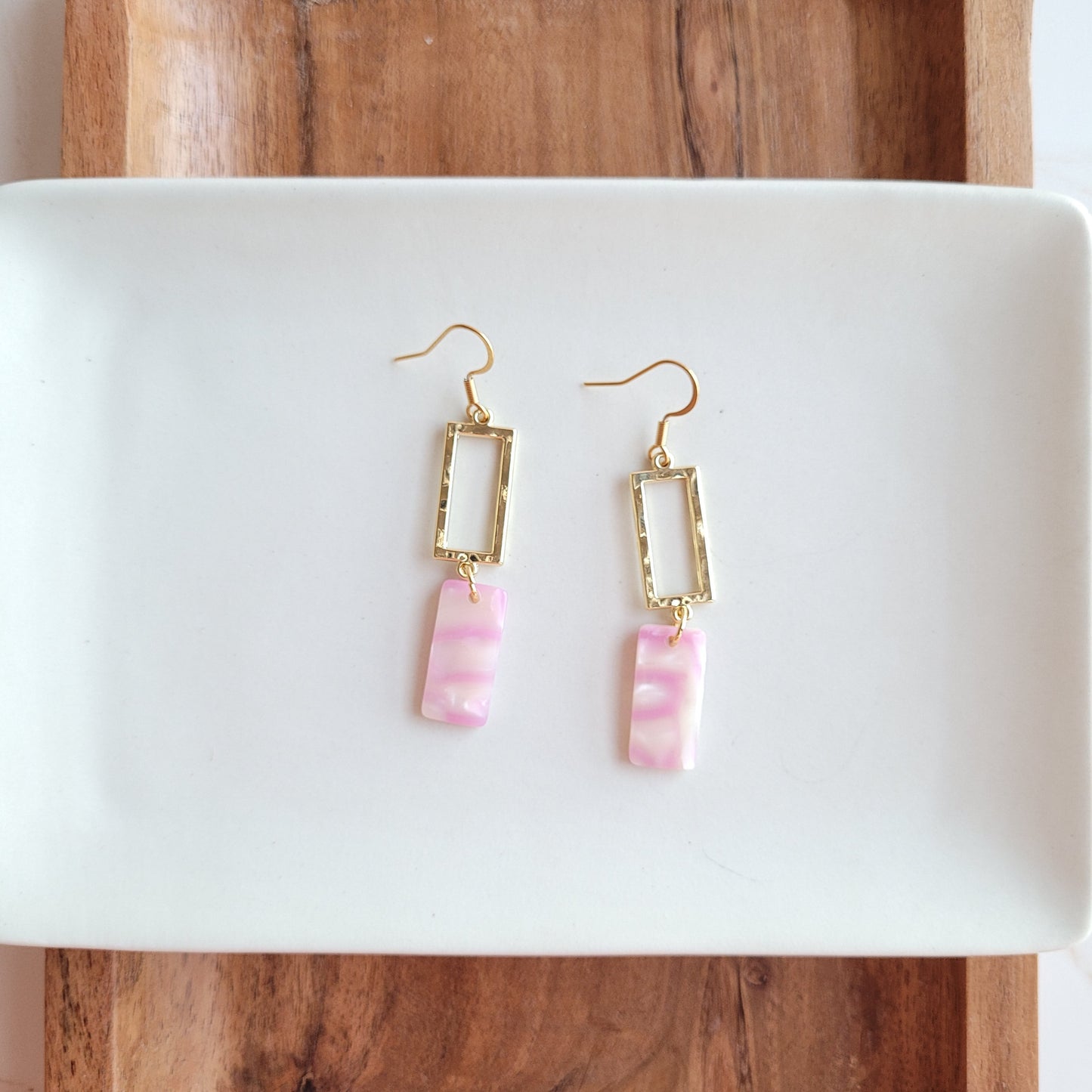 Raya Earrings - Bubblegum Pink