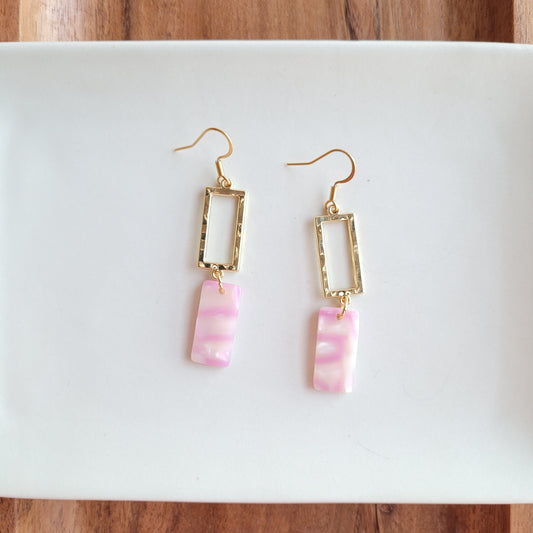 Raya Earrings - Bubblegum Pink