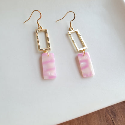 Raya Earrings - Bubblegum Pink