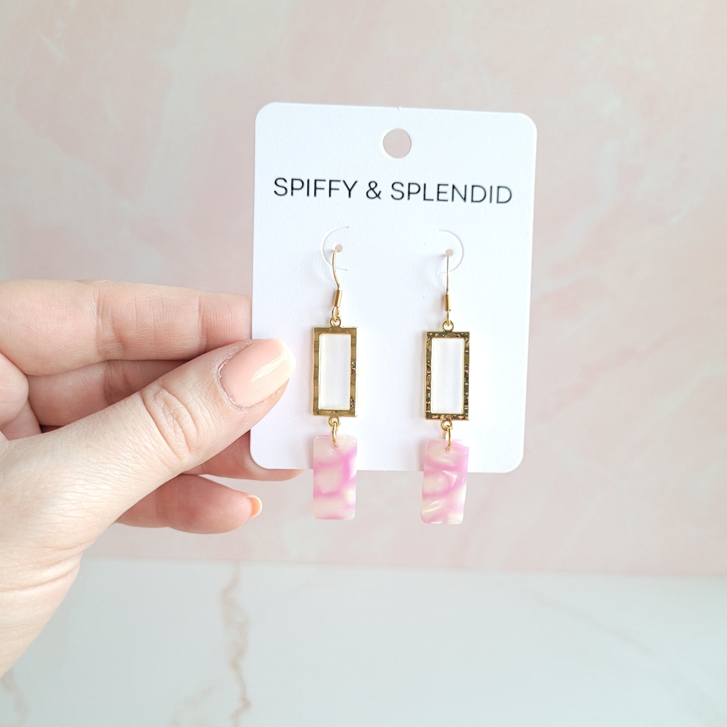 Raya Earrings - Bubblegum Pink